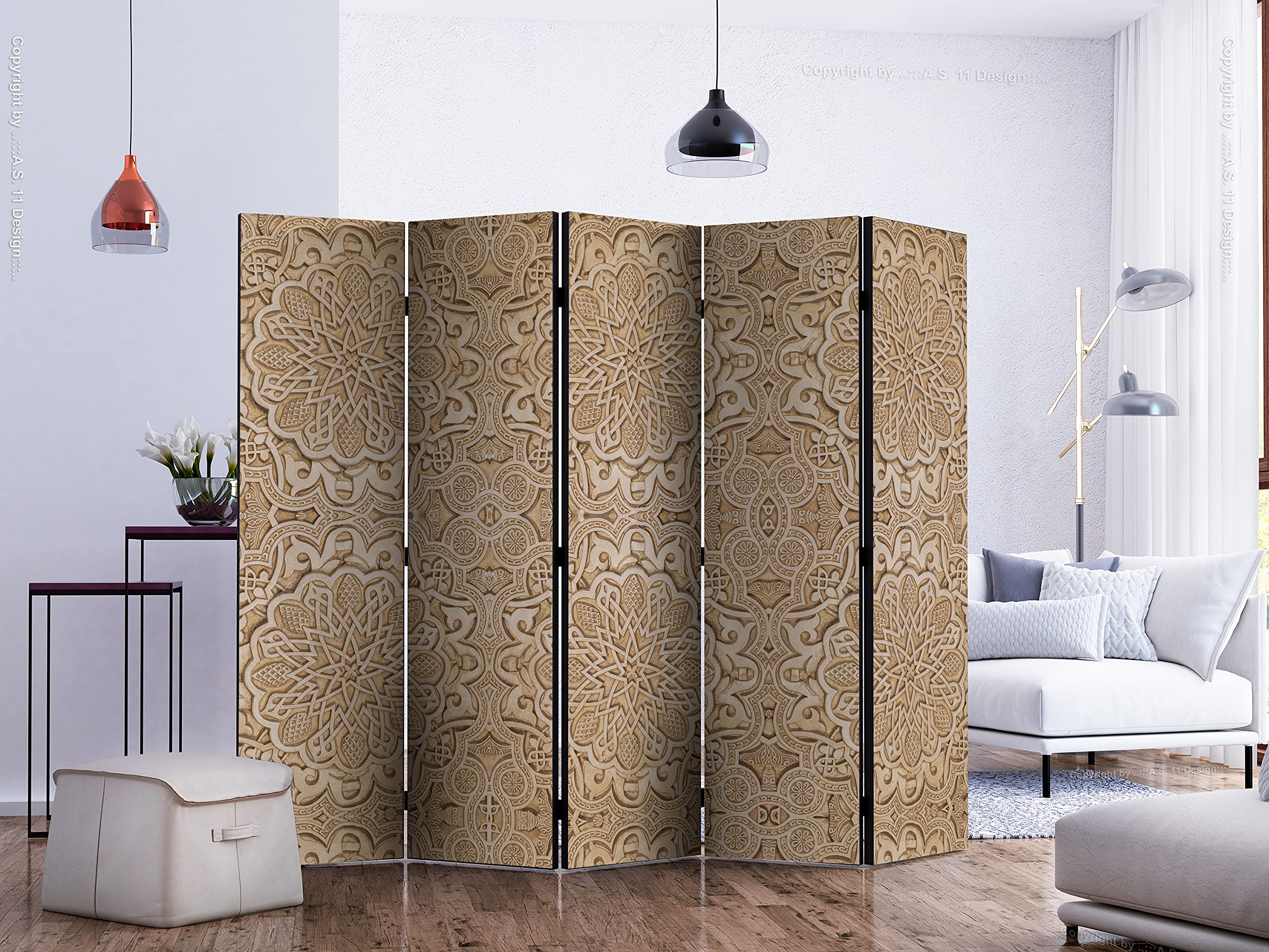murando - Paravent Décoratif Intérieur Unilatéral, Mandala, 225x172 cm