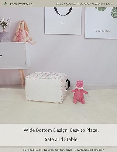 Miniatura 6 de Cesta rectangular plegable para lavandería, cesta de lona impermeable, cesta de regalo, adecuada para habitación de niños, oficina, ropa,