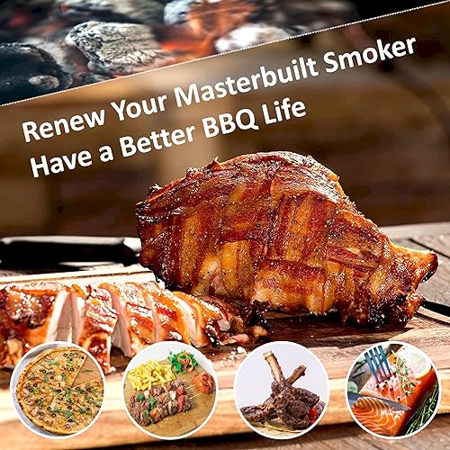 Miniatura 5 de Piezas de recambio negras 990050222 del kit del pestillo de puerta para la mayoría de Masterbuilt Digital Electric Smoker