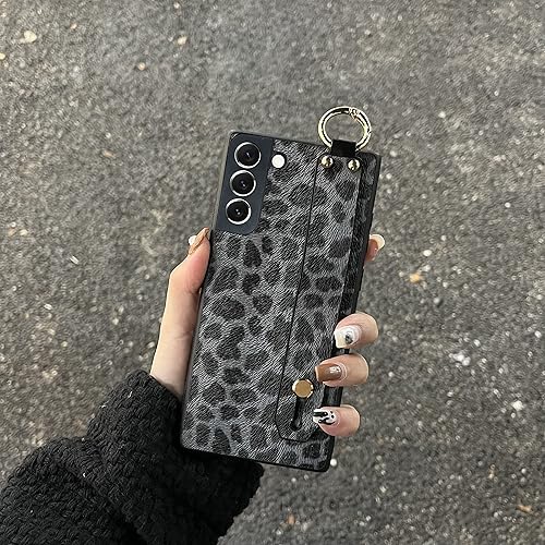 Miniatura 9 de Funda protectora para Samsung Galaxy A02S para Galaxy A02S, diseño de lujo con correa de mano, soporte de cuero con estilo, suave y delgada, funda