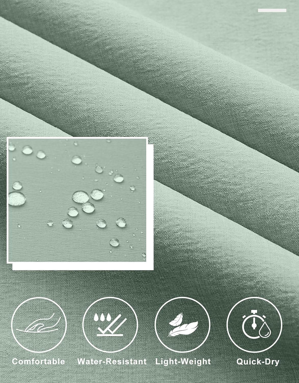 Libin Mens Golf Pants Stretch Work Dress Pants 30"/32"/34" Quick Dry Lightweight Casual Comfy Trousers with Pockets thumbnail