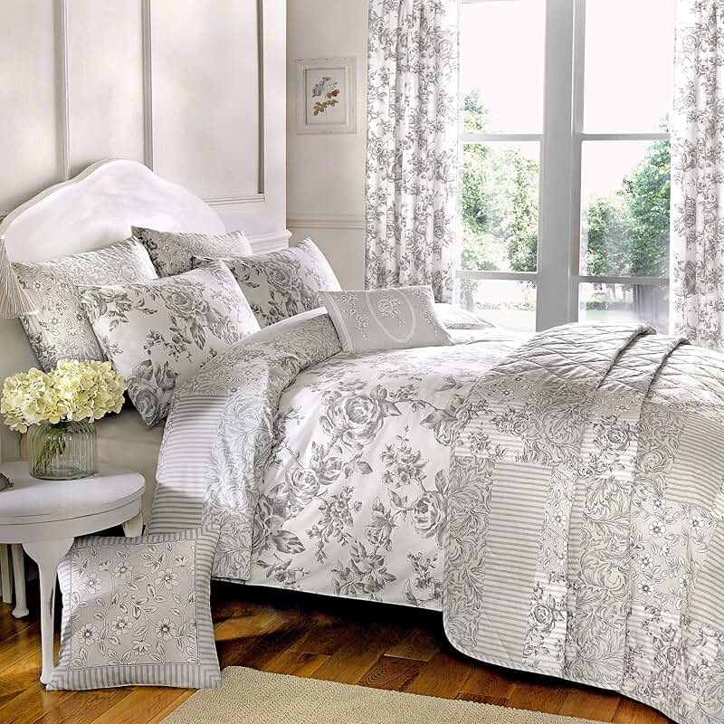 Amazon.co.uk bedspreads with matching curtains