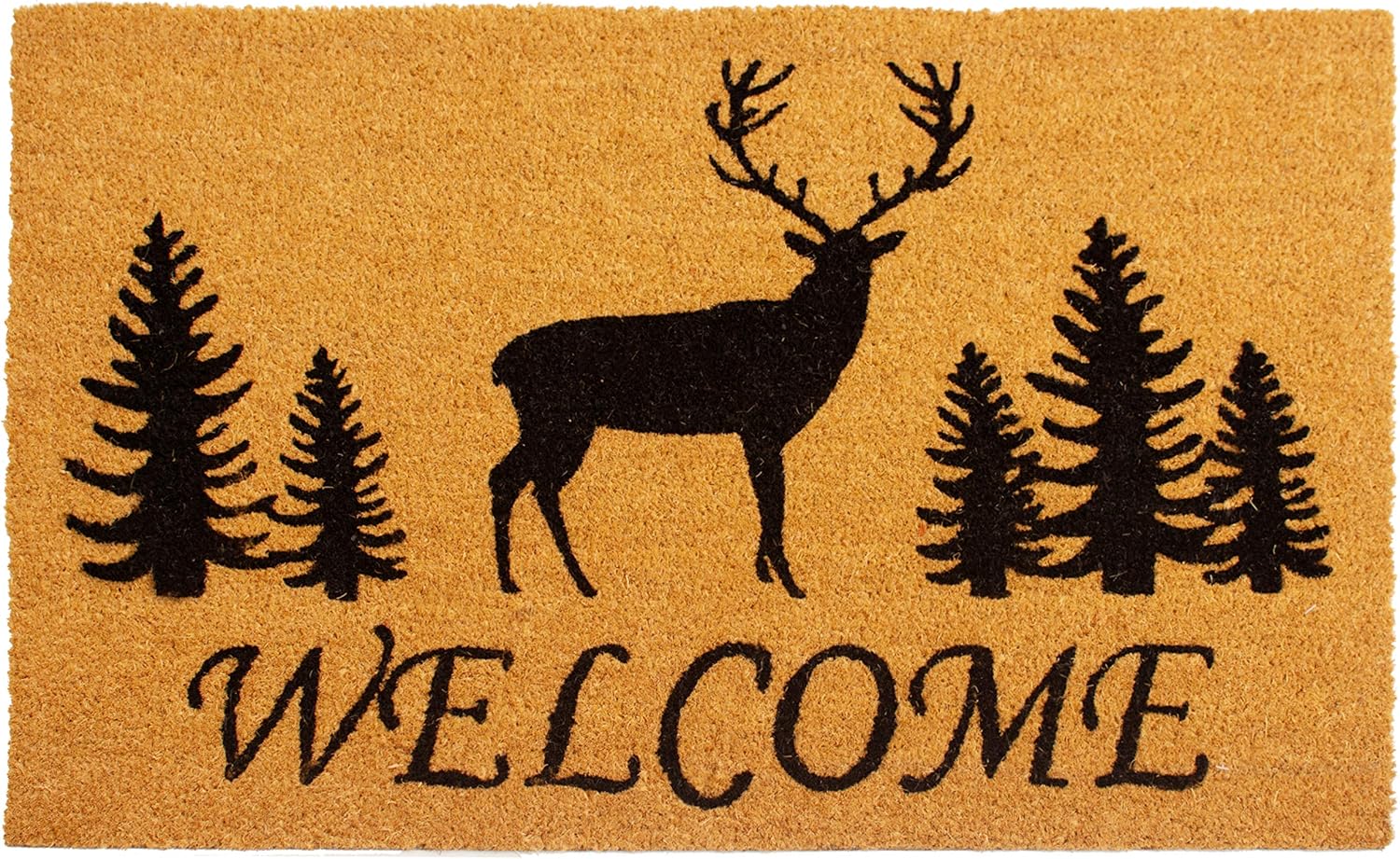 Calloway Mills 121712436 Antler Hello Doormat 24" X 36"