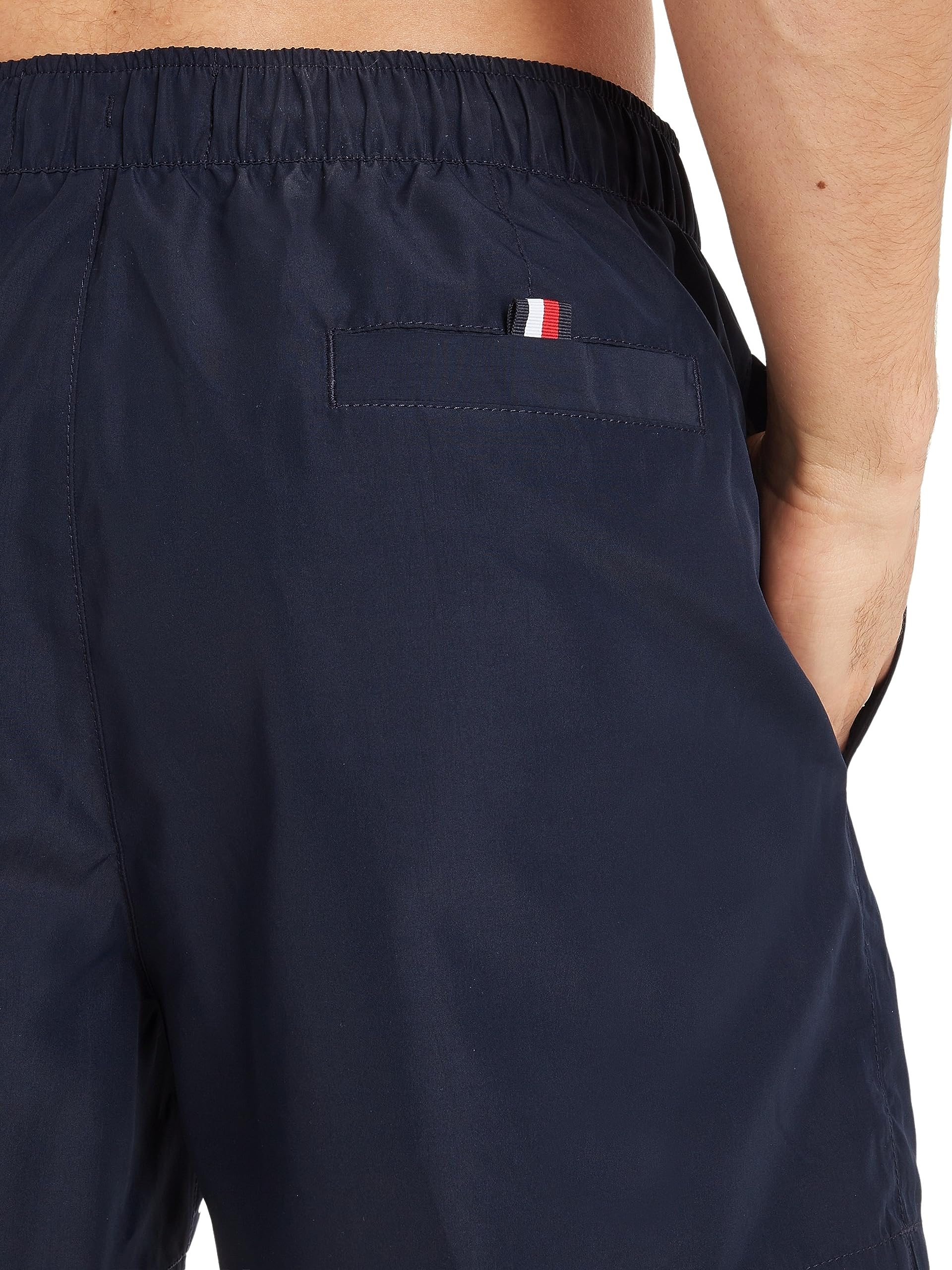Tommy Hilfiger Bañador para Hombre Medium Drawstring Pernera Media
