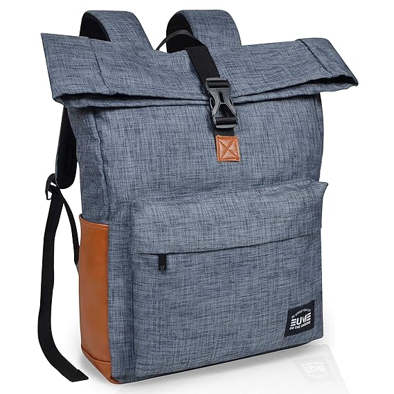 EUME Delta Roll on Top Laptop Backpack for 15.6 inches - Yellow Series