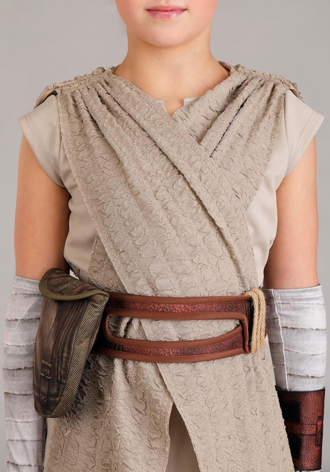 Girls Deluxe Star Wars Rey Costume | Kids Jedi Outfit for Parties, Halloween and Themed Events