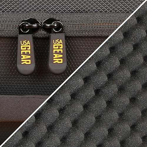 Miniatura 8 de USA Gear Funda para drone – Compatible con DJI Mini 3 Pro, 2, Mavic Mini, Mavic Air 2, DJI Remote y más – Interior de espuma personalizable,