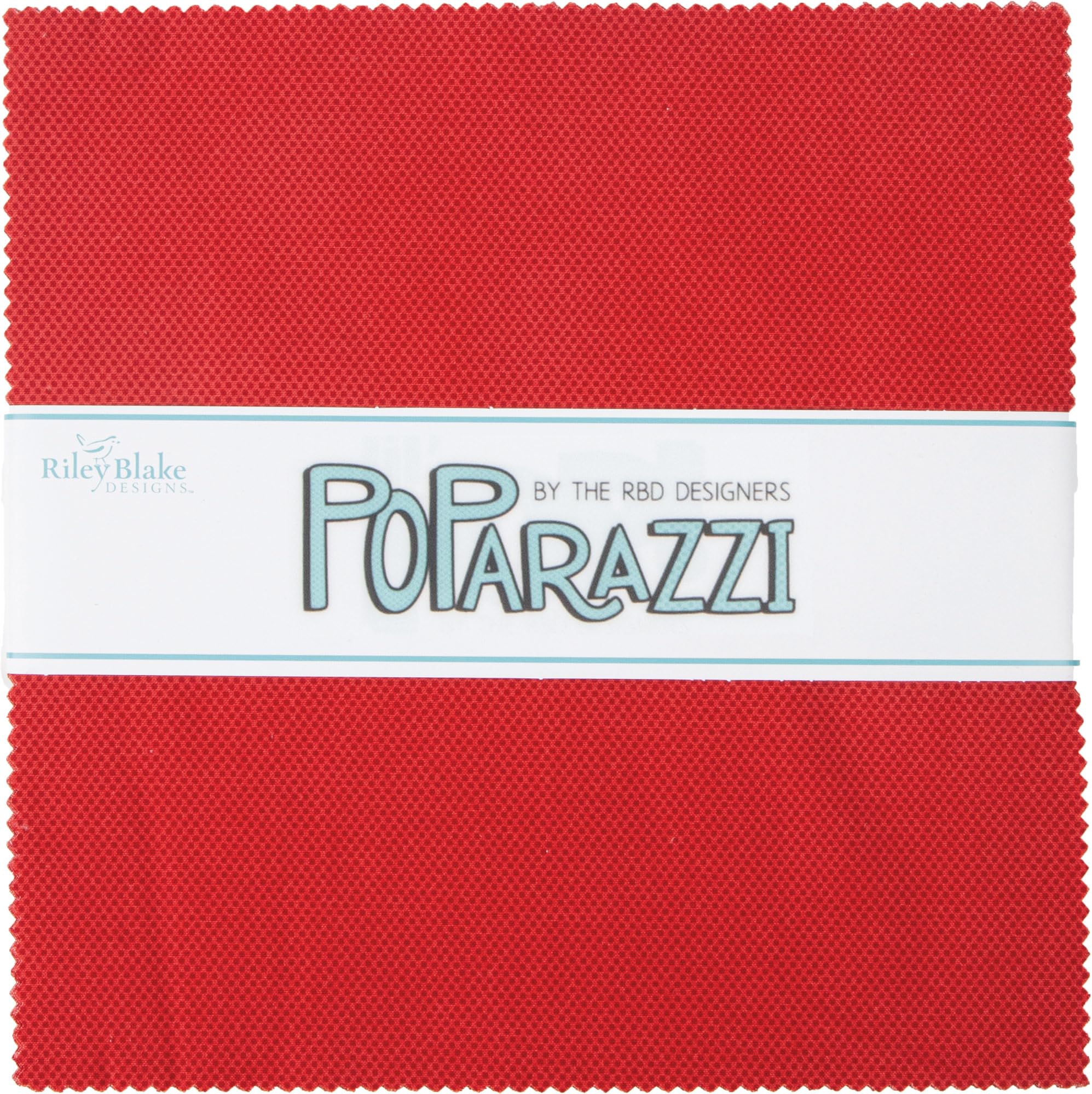 POParazzi Riley Red 10" Stacker 42 10-inch Squares Layer Cake Riley Blake Designs 10-805-RED-42