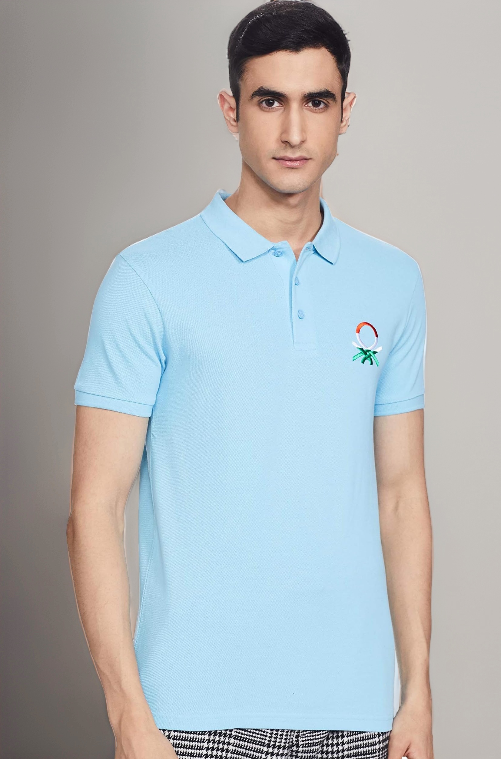 United Colors of Benetton Men's Cotton Slim Fit Polo T-Shirt