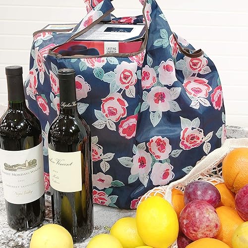 Miniatura 6 de allydrew Bolsa plegable grande de nailon reutilizable