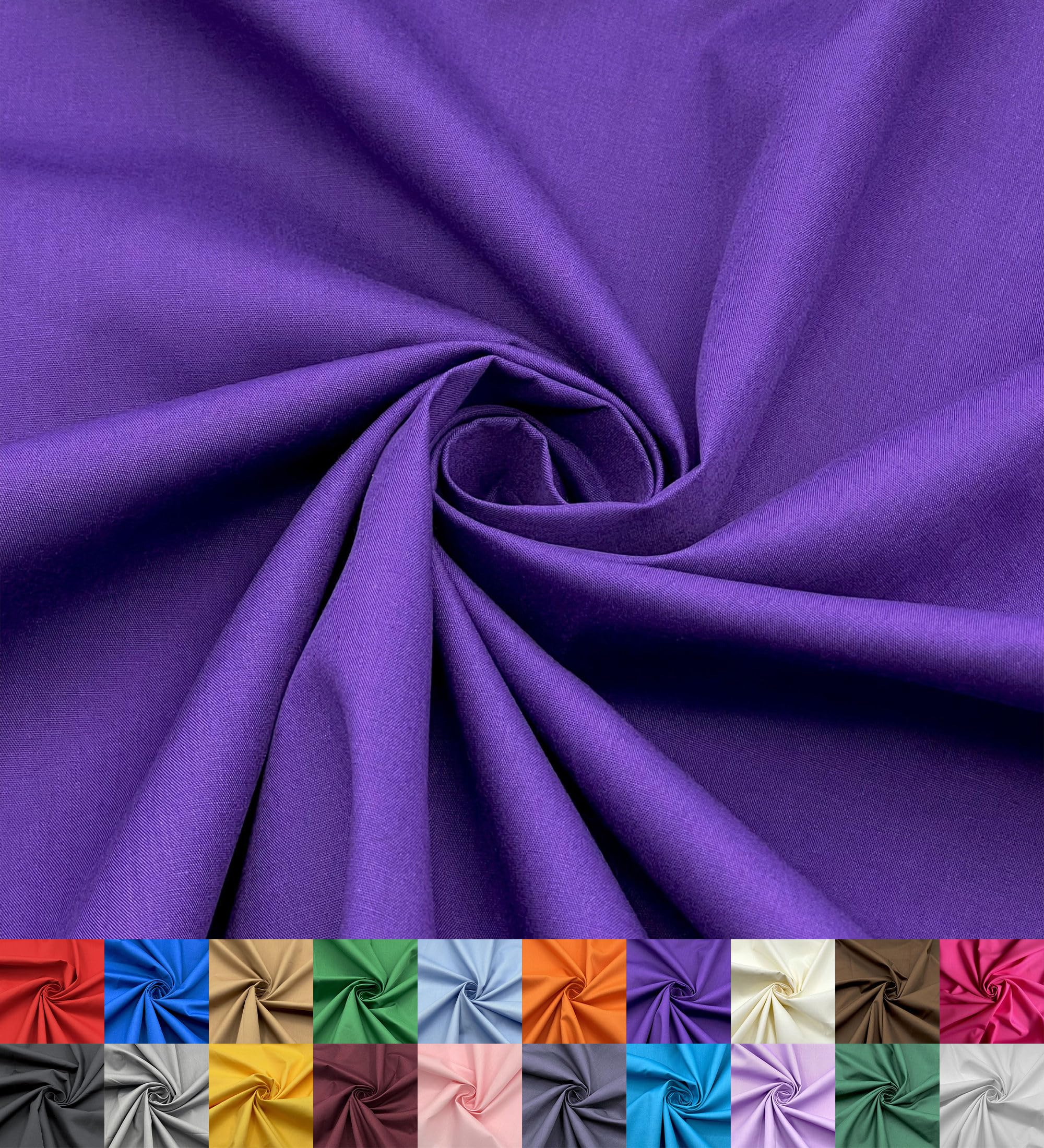 EOVEA Cotton Polyester Broadcloth
