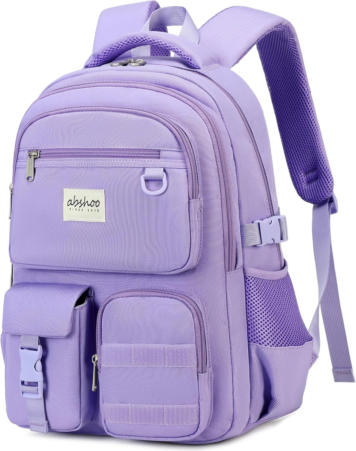 abshoo Large Heavy Duty Backpack For School College Bookbag Casual Multi Pocket Travel Backpacks - Image 2