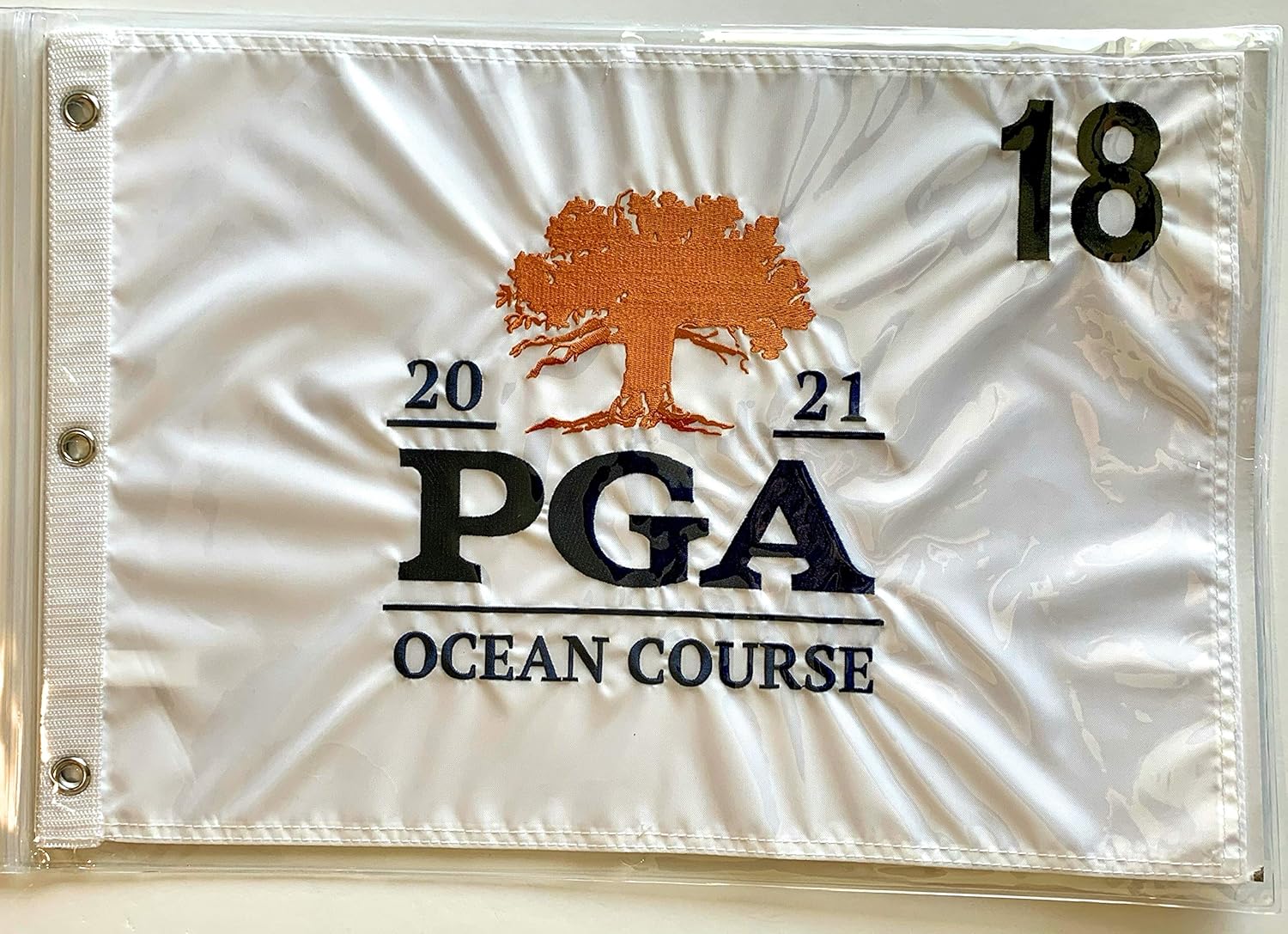 2021 Pga Championship Flag kiawah golf phil mickelson wins embroidered white pin flag