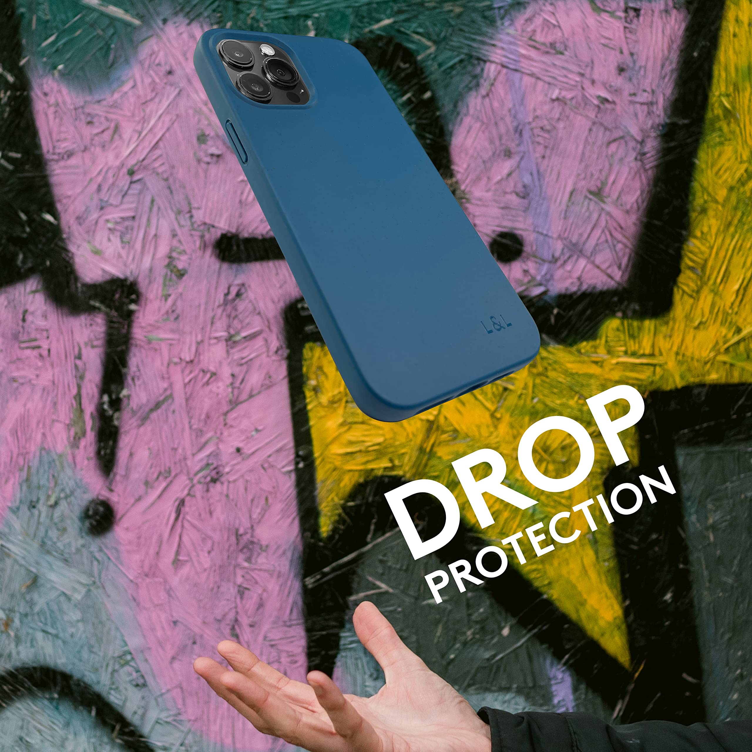 Custodia Biodegradabile Per IPhone 12 Pro Max: Ecologica, Compostabile, Antiurto E Ricarica Wireless