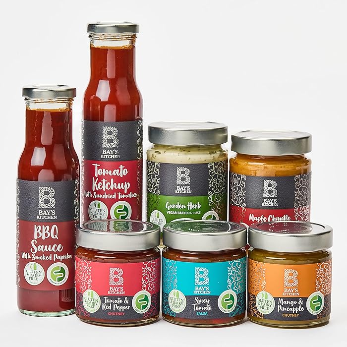 Buy Bay's Kitchen Low FODMAP Condiment & Chutney Selection Pack 7