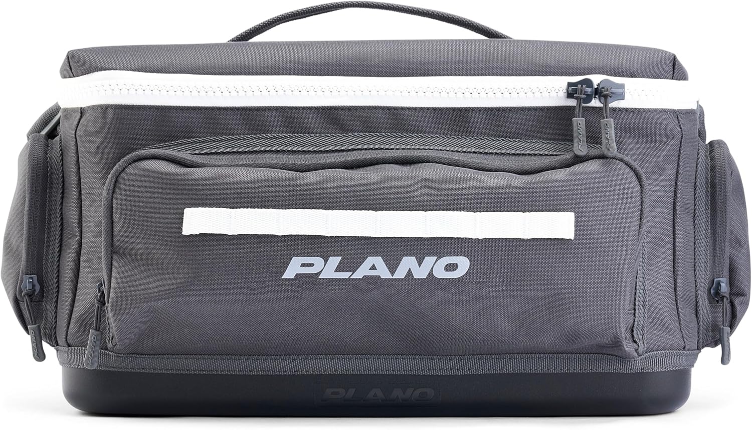 Plano Weekend 3700 Tackle Bag, Cutting-Edge Fishing Tackle Bag, Molded Waterproof Base, Spacious Storage, Die Cut Tool Sleeves, Daisy Chain Attachment Points