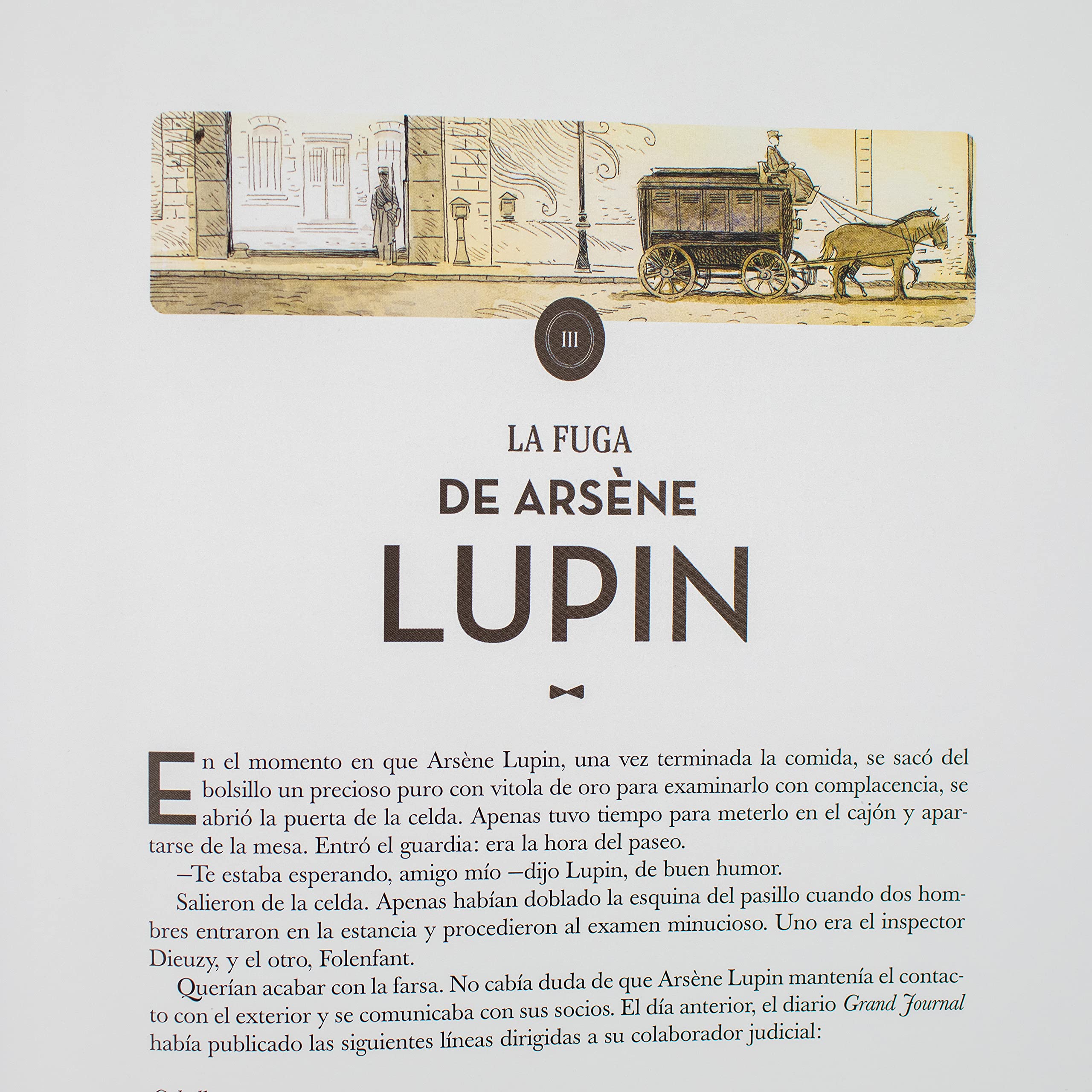 Arsène Lupin, caballero ladrón: Edición ilustrada (LITERATURA JUVENIL - Lupin)