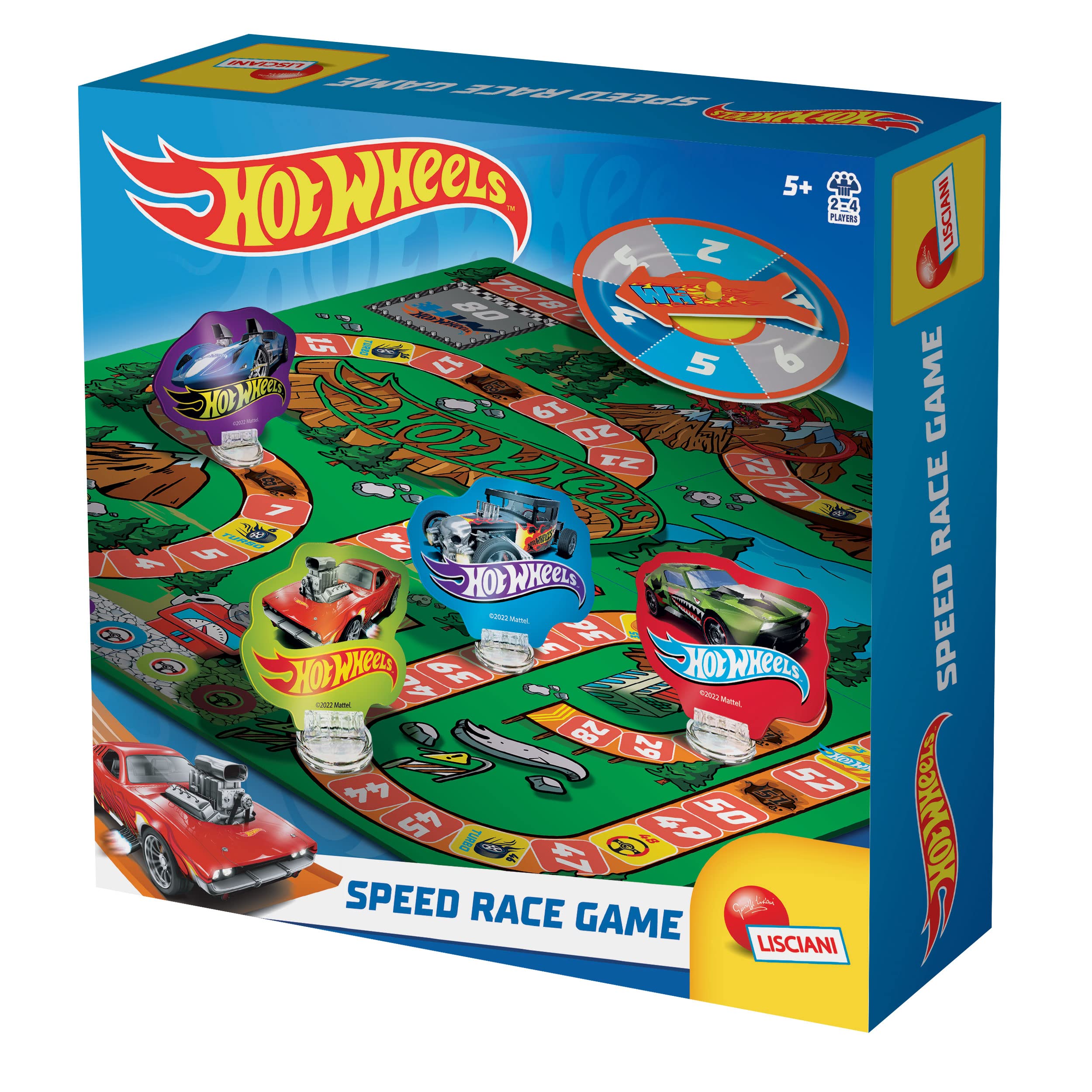 Liscianigiochi Super Game - Gioco Dell'Oca Hot Wheels Per Bambini