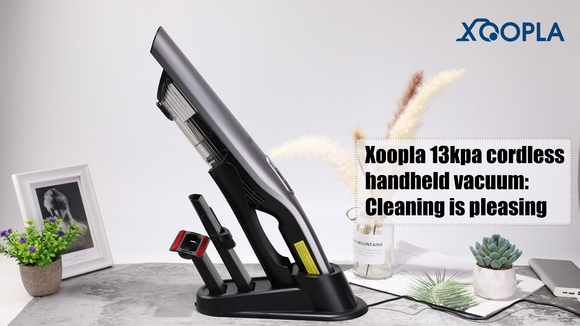 Xoopla Handheld Vacuum Cordless, 13Kpa Powerful Rechargeable Car