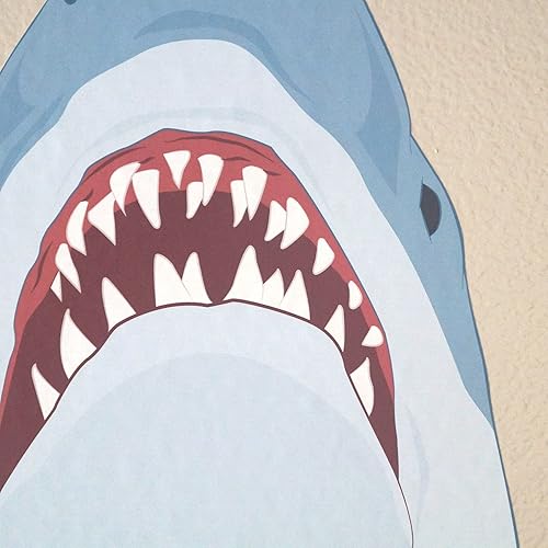 Miniatura 3 de SHARK calcomanía decorativo para pared Set – Calcomanía de tiburón por chromantics