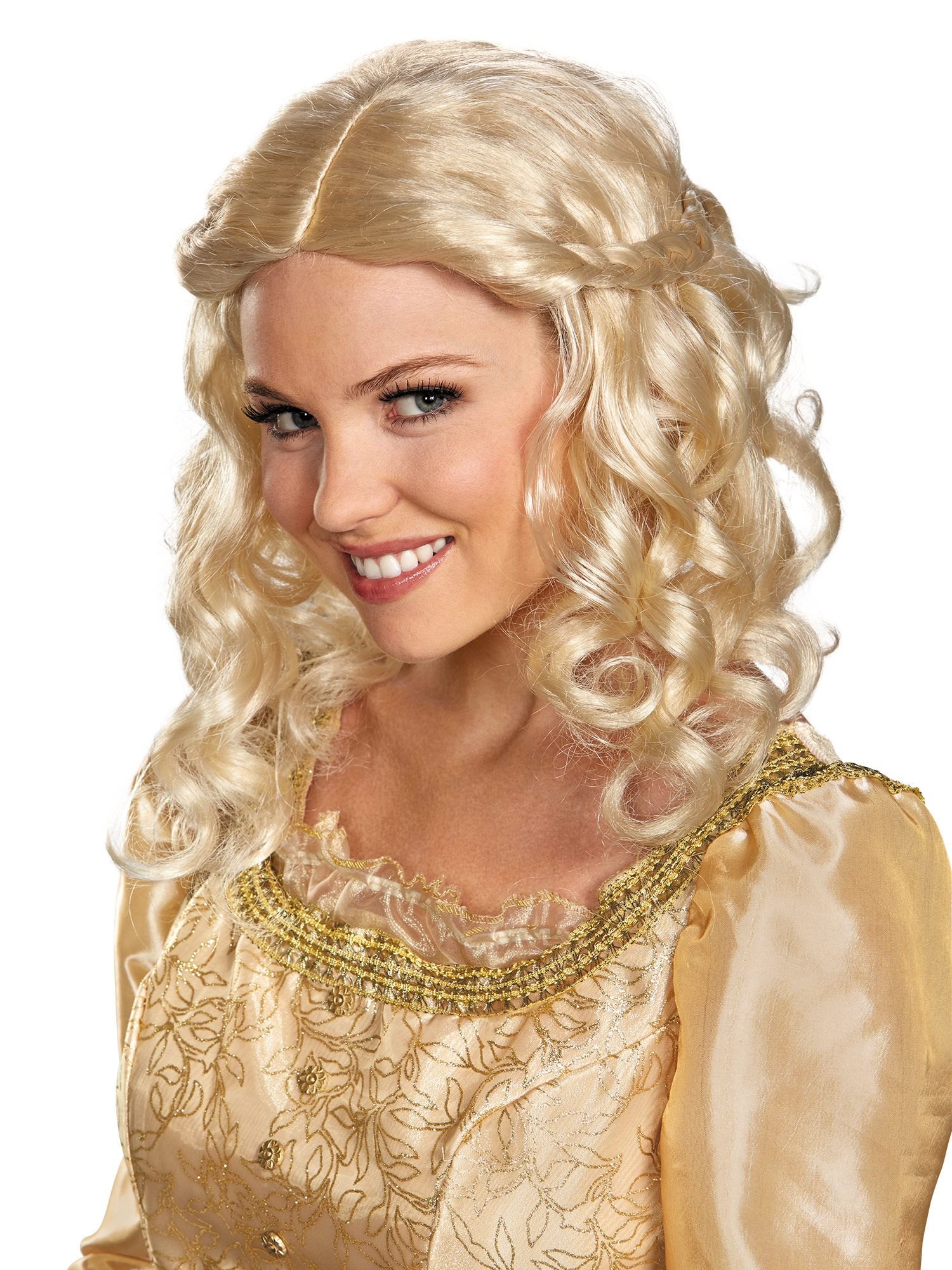 Maleficent Movie Disney Aurora Adult Costume Wig