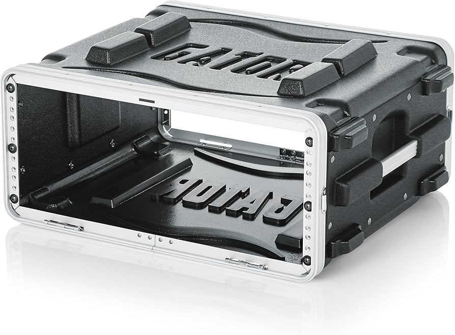 GATOR ゲーター ラックケース 軽量PE製 Standard Molded Rack Case Series 4U/スタンダードサイズ GR-4L  (ネジ/ワッシャー付属) 【国内正規品】
