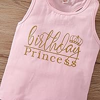 Vista 3 de Vestido de princesa de cumpleaños para niñas pequeñas, chaleco sin mangas, falda tutú de malla con lunares