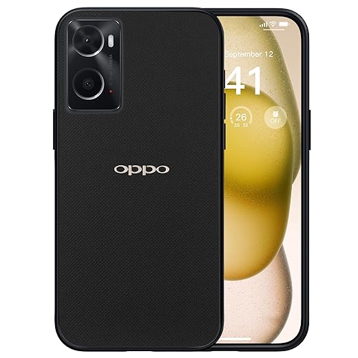 Dl3 Mobilak Compatible with Realme 9i / Oppo A96 4G / Oppo A76 / Oppo A36 Case Dual Layer Heavy Duty Cell Phone Protective Cover Shockproof Rugged with Non-Slip Textured - Black