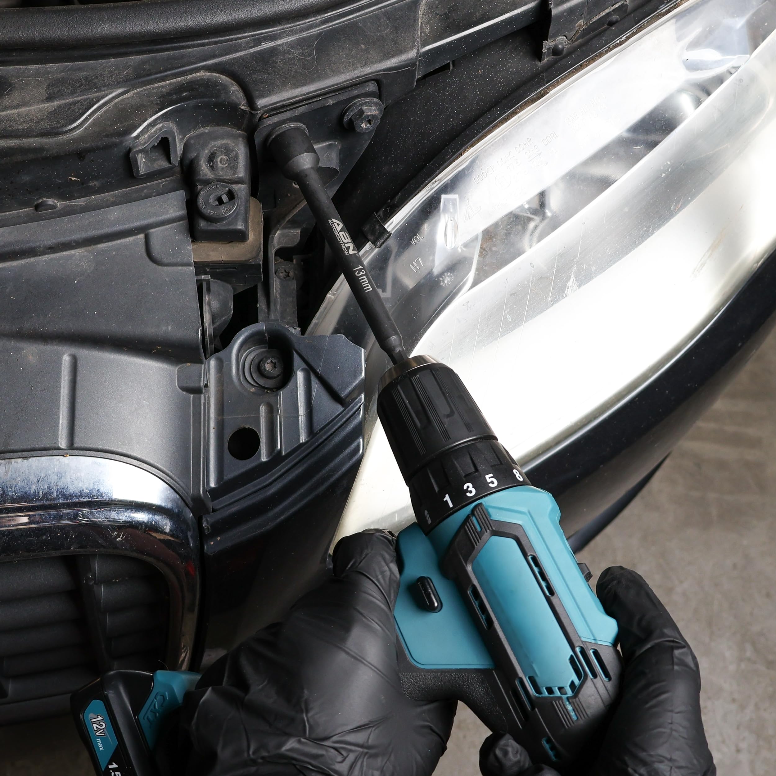 Amazon.com: ABN Impact Nut Driver Tool Set - 8pc Metric 6 IN