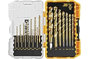 DEWALT Titanium Nitride Coated Drill Bit Set (21-Piece)