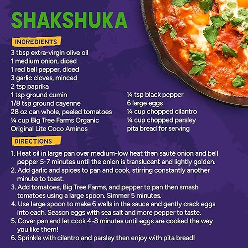 Miniatura 8 de Big Tree Farms Aminos orgánicos de coco – Aminos de coco líquidos, salsa sin soja, baja en sodio, alternativa a la soja, sin gluten, kosher, adobo y