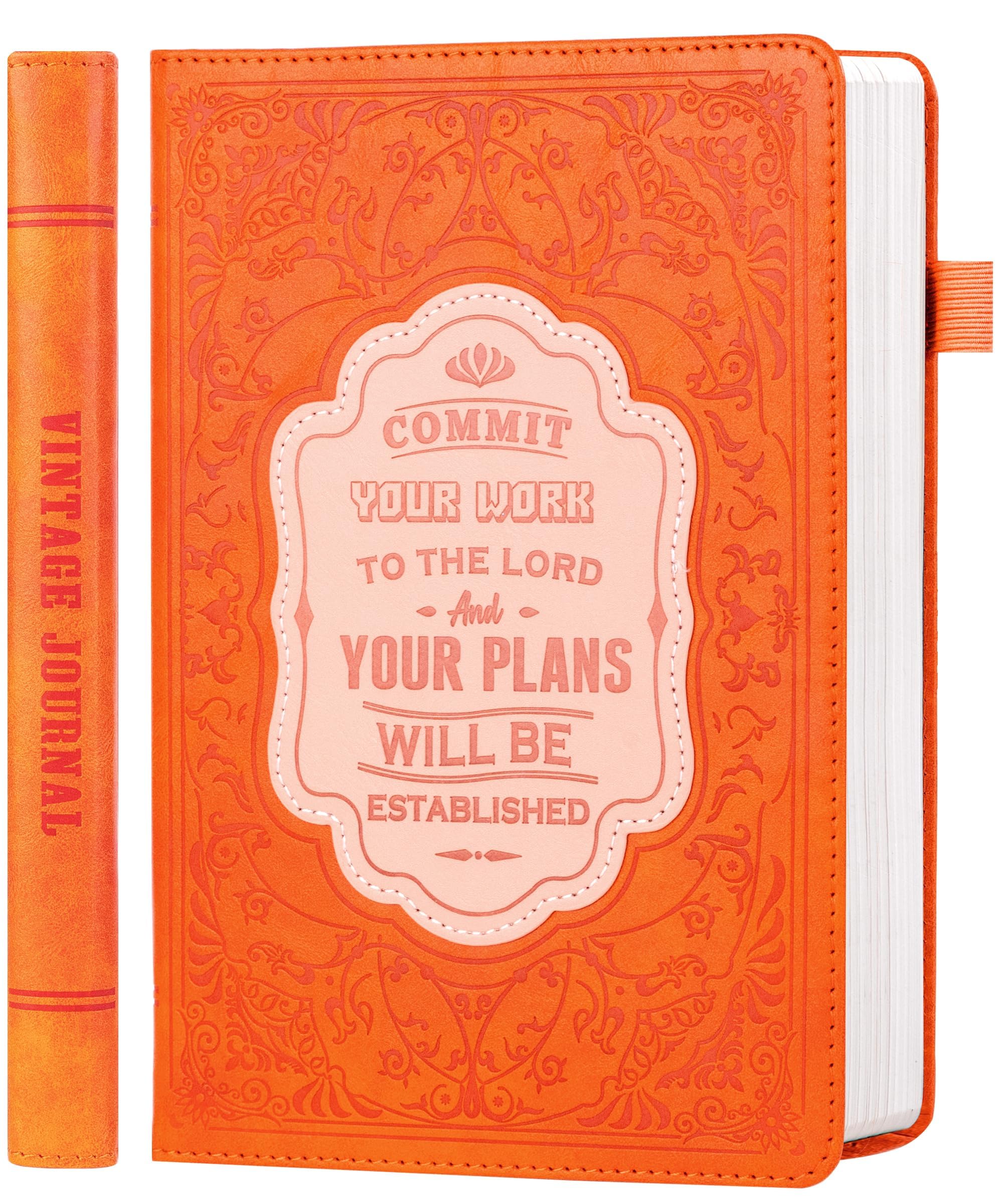 MINICAGIE Bible Study Journal Notebook for Women 256 Pages Church Notes Journal Journaling Notebooks A5 Sermon Notes Notebook Christian Journals for