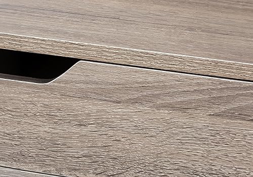 Miniatura 9 de Monarch Specialties I 7555 Escritorio para computadora, oficina en casa, laptop, cajones de almacenamiento, 48 pulgadas de largo, trabajo, metal,