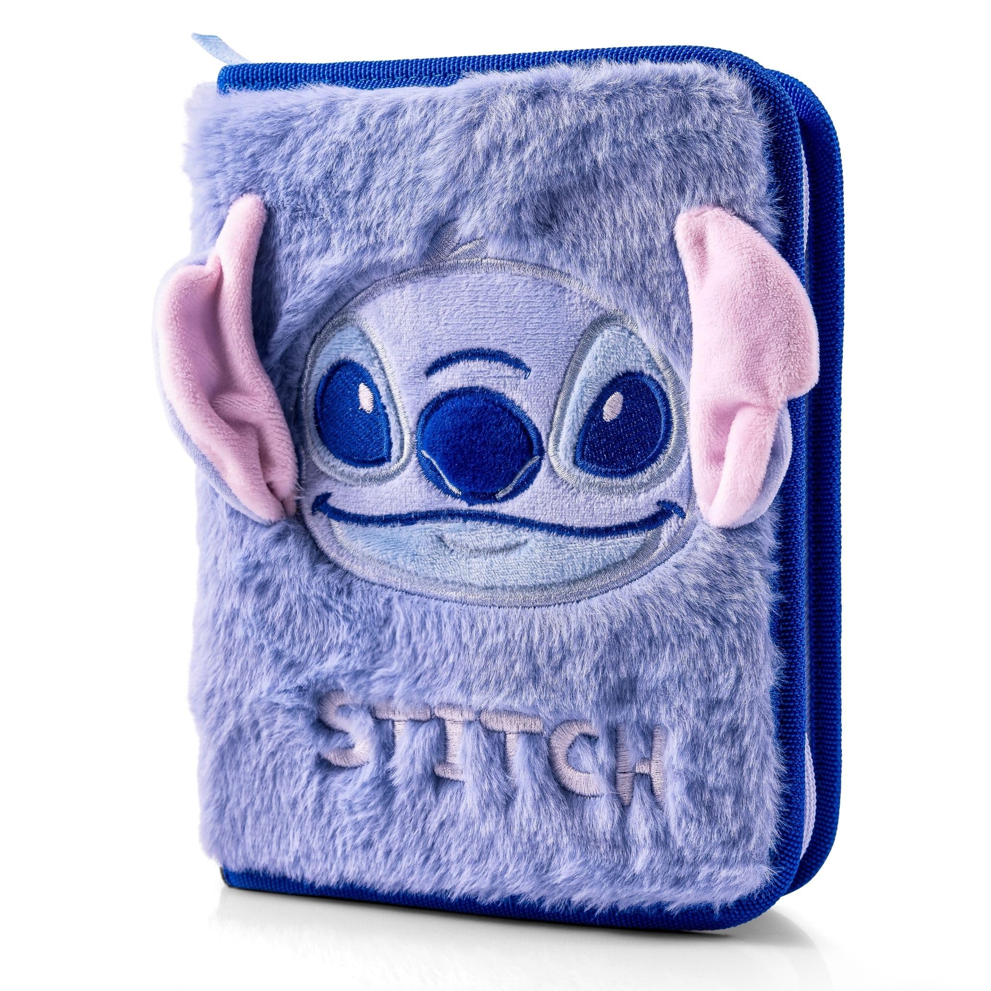 CERDÁ LIFE'S LITTLE MOMENTS Lilo & Stitch Kids Pencil case with 2 Zip compartments Filled with Stationery for School, Art and Travel