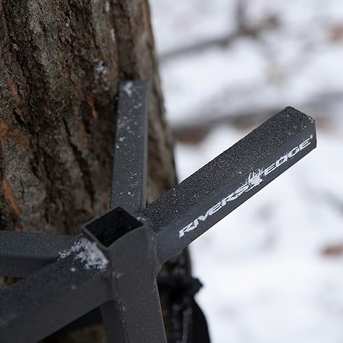 Miniatura 8 de Rivers Edge Sistema de escalada Big Foot Grip Stick, diseño de doble paso, revestimiento antideslizante Tractionite, sistema silencioso, paquete de 3