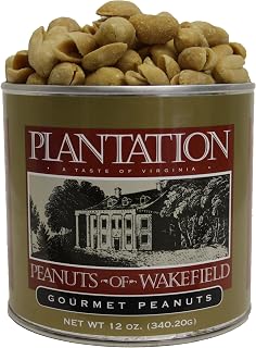 Gourmet Salted Peanuts 10 Ounce Tin