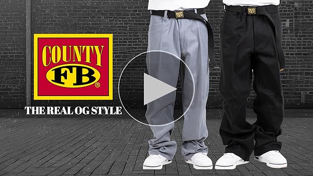 FB COUNTY【50/50 PANTS】BLACK FB County 50/50 Pants