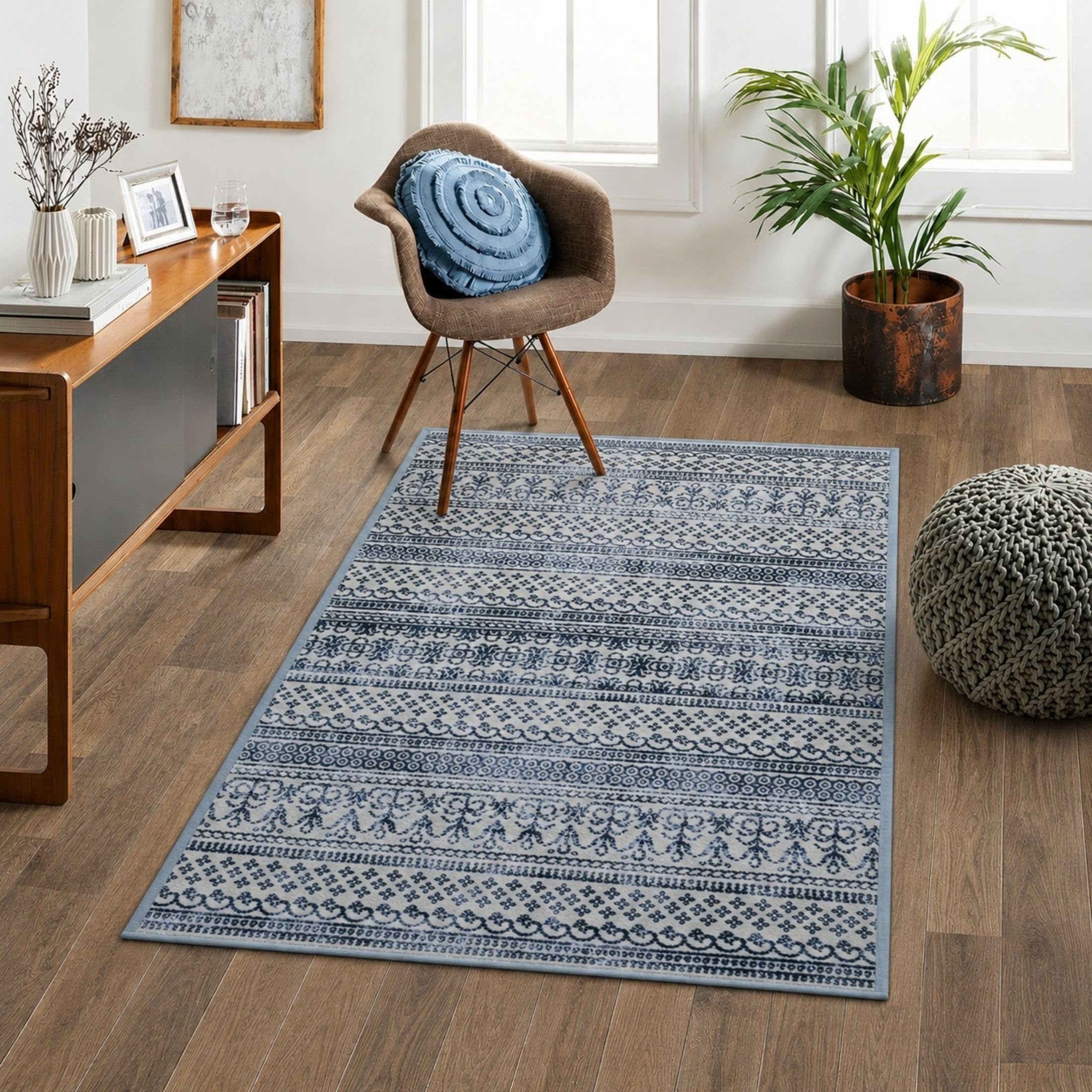 Vintage Digital Print Carpet - Soft Microfiber Rug -24 Vintage Digital Print Carpet - Soft Microfiber Rug -24