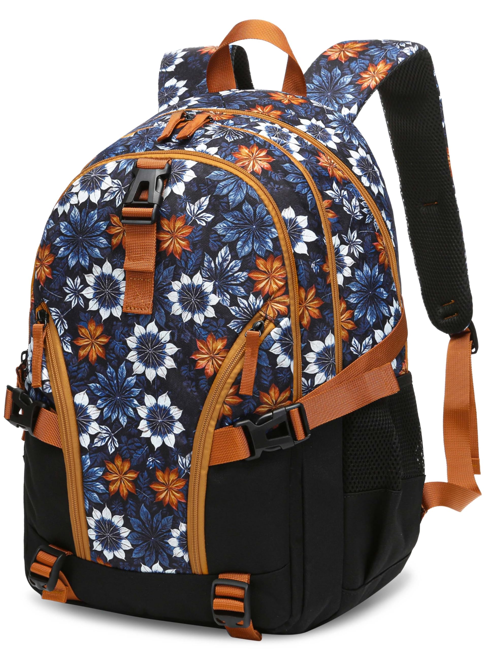 BLUEFAIRY High School Backpack for Girls Boys Middle School Bookbag for Kids Back to School Bag for College with Large Compartment Casual Daypack