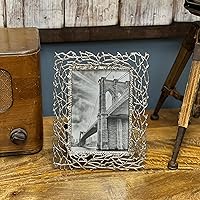 Vista 2 de Lawrence Frames Marco de rama plateada, 4x6