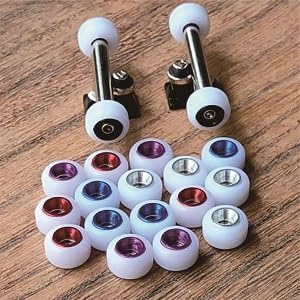 Miniatura 5 de Ruedas de diapasón incrustadas a mano, capa de aleación incrustada a mano, ruedas de patineta de dedo caliente, ruedas de rodamientos ultra