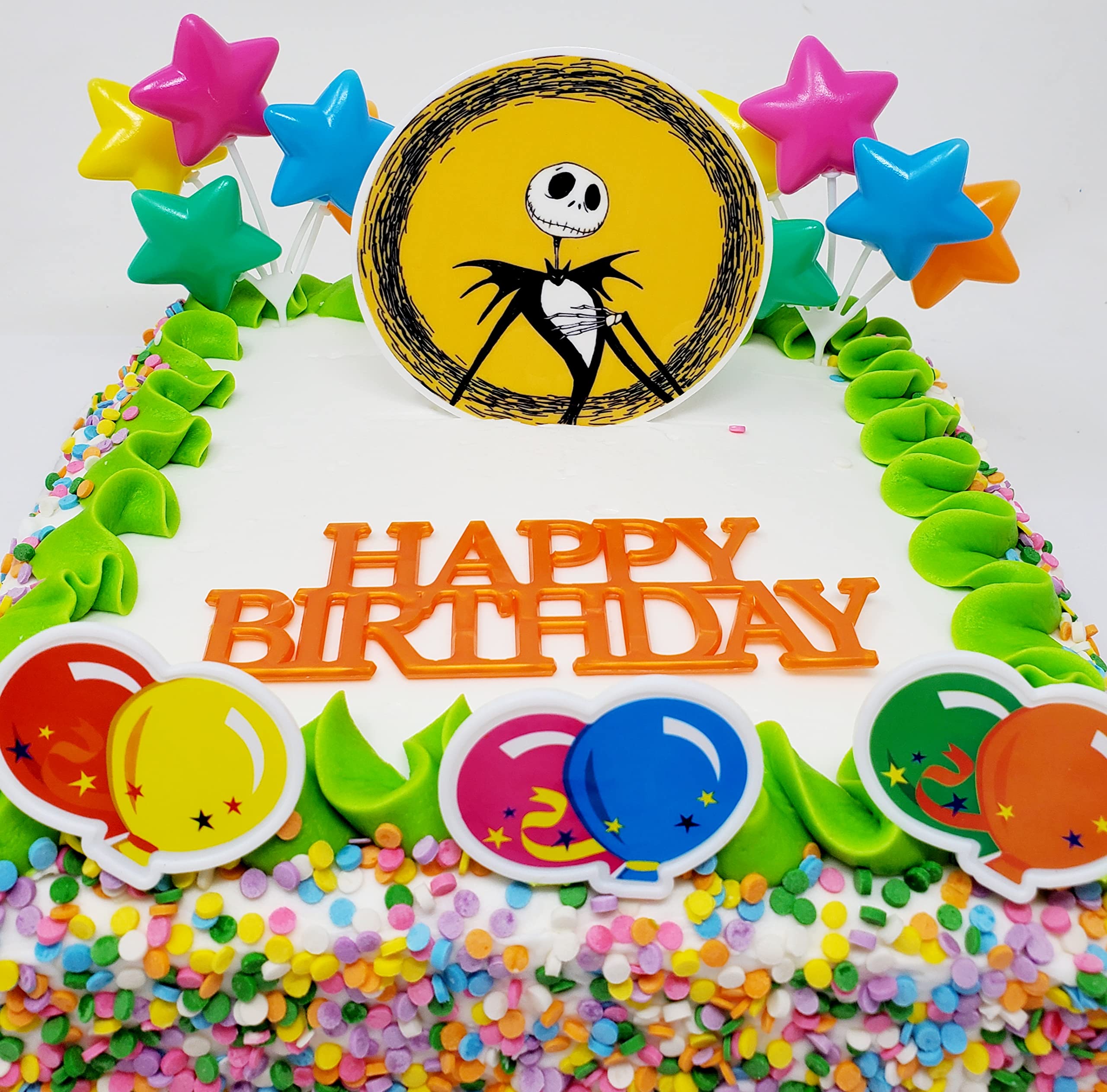 JACK SKELLINGTON, NIGHTMARE Before Christmas Inspired Happy