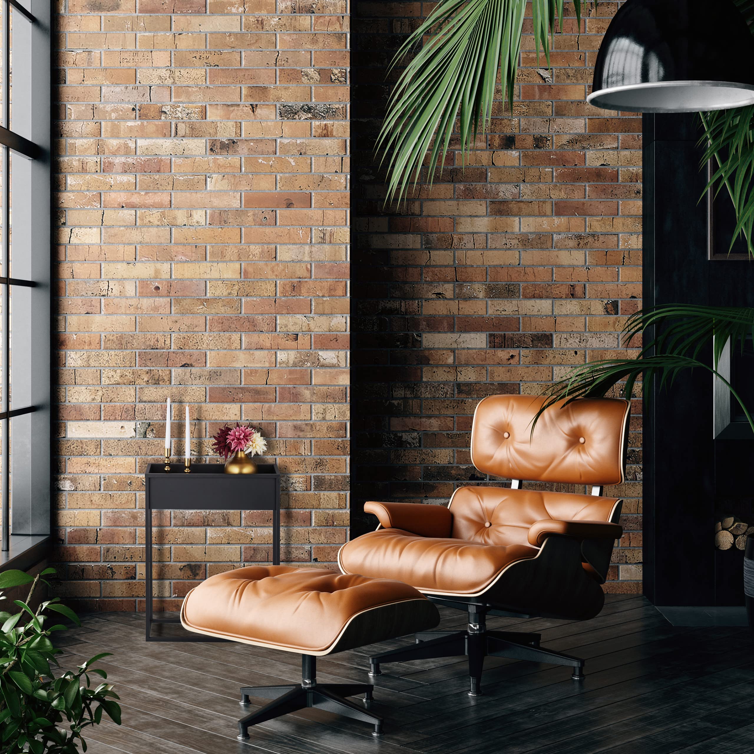 Relaxdays Porte-Pot de Fleurs, métal, HxLxP : 70x55x20 cm, Vertical, Salon, Cuisine, Support Plantes rectangulaire, Noir