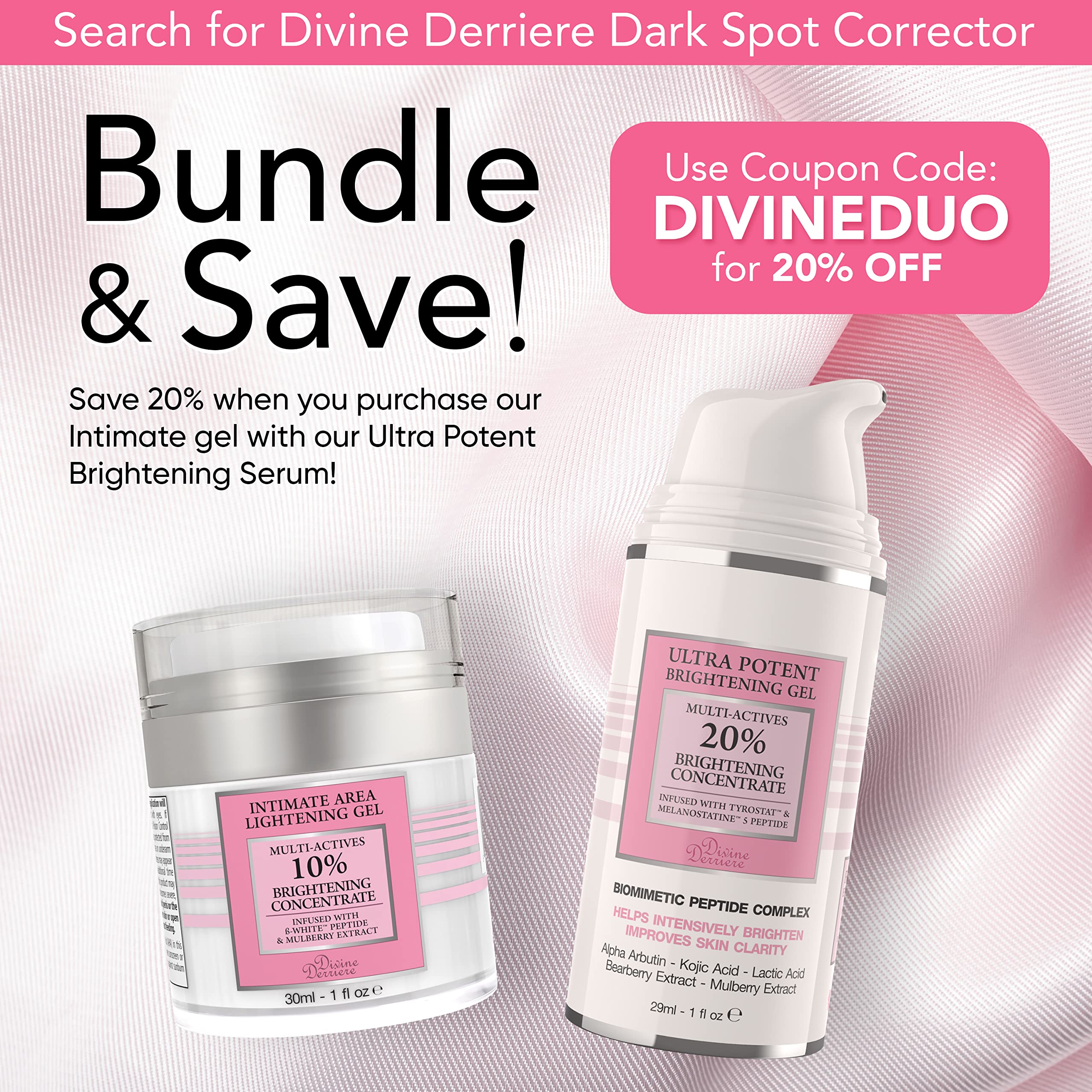 2 Hydroquinone Dark Spot Corrector Remover Brightening Serum, Skin