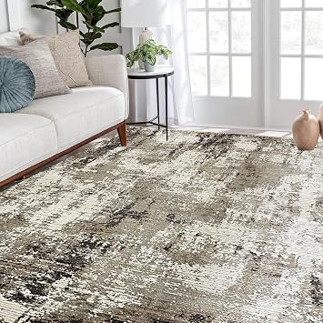 MiZuH Superior Indoor Area Rug, Plush Carpet Cover, Traditional Oriental Medallion, Perfect for Hallway, Entryway, Living Room, Dining, Bedroom, Office, Kitchen