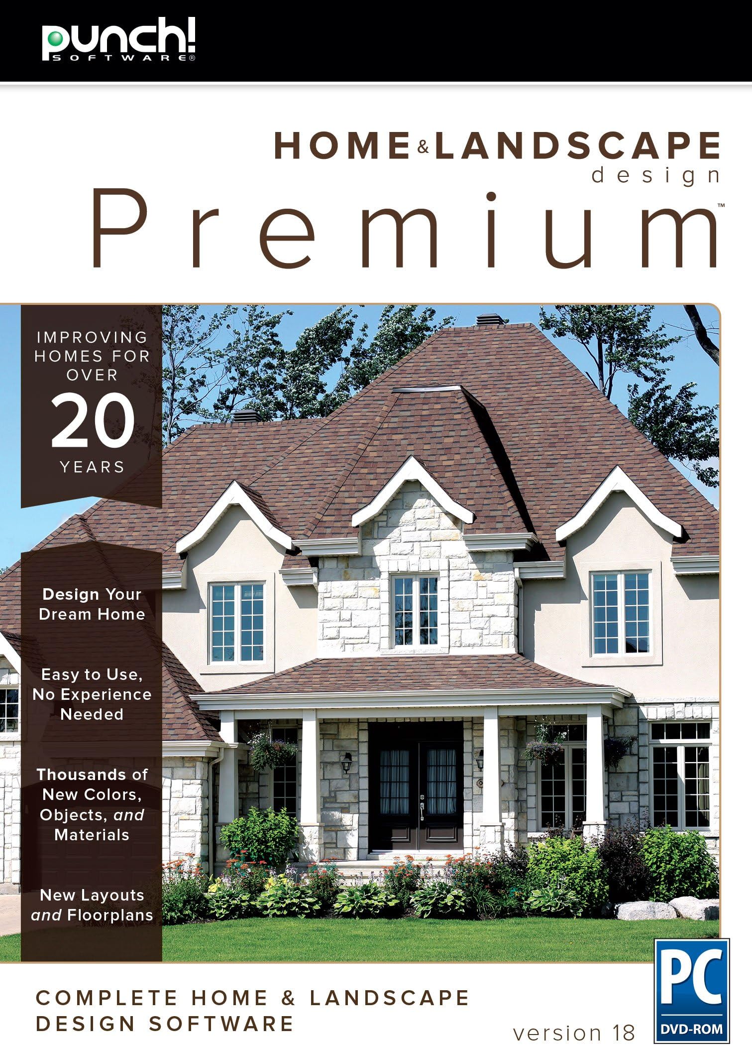 Punch! Home & Landscape Design Premium v18 for Windows PC
