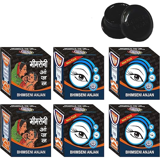 Bhimseni Eye Care Kajal 350mg Pack of 6