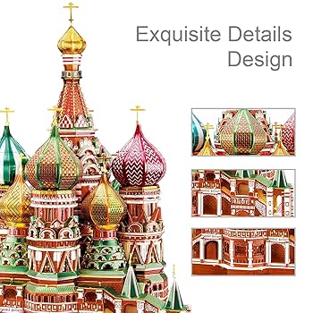 Amazon.com: Piececool 3D Metal Puzzle Model Kits Saint
