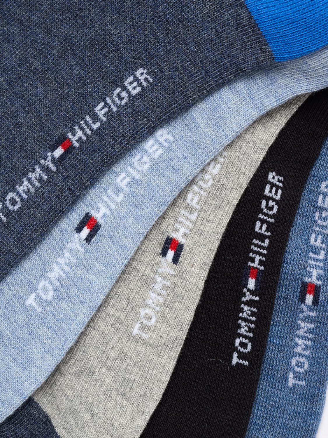 Tommy Hilfiger Men's Casual Soft Cotton Blend Crew Socks - 10 Pack - Image 4