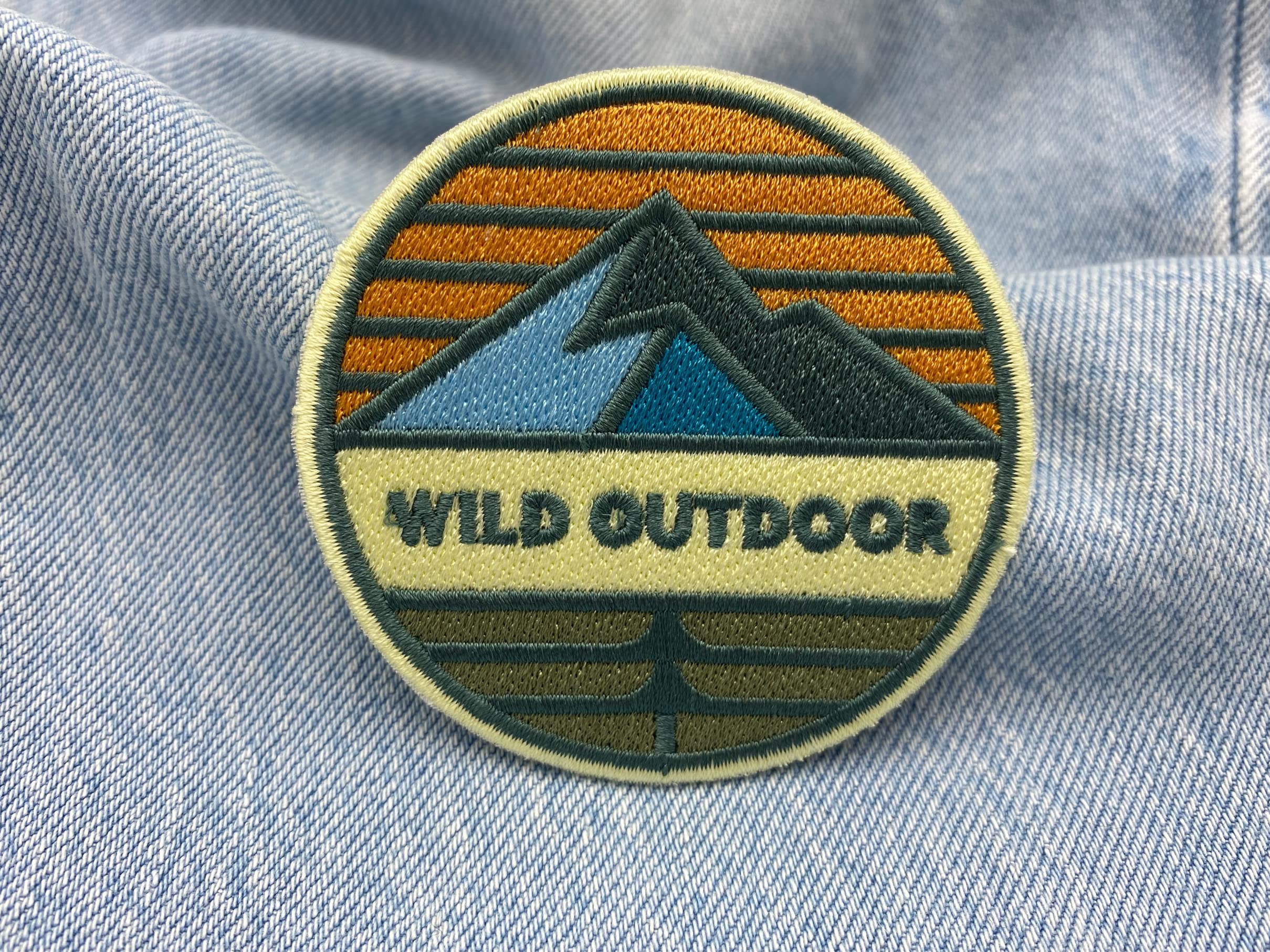 Toppa Termoadesiva Wild Outdoor - Per Zaini E Abbigliamento Da Avventura - Foto 7